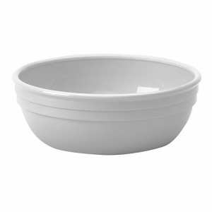 Bowl, Nappie, 12½oz, Polycarbonate, White