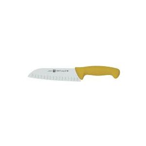 Knife, Santoku, 7", Yellow Handle