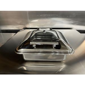Chafing Dish, Induction, Square, Glass