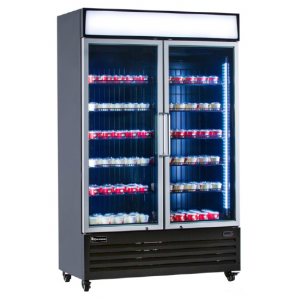 Merchandiser Freezer, 48", 2x door