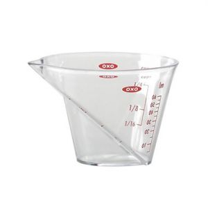 Measuring Cup, ¼cup, Angled