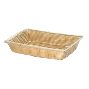 Basket, Natural, 16"x11¼"x3"