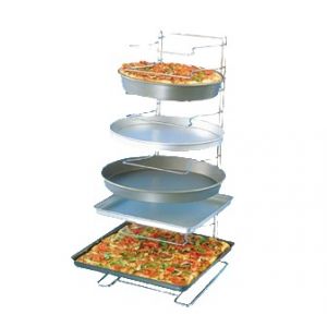 Rack, Pizza Pan, 11 Shelves, for Pans 10" to 17"