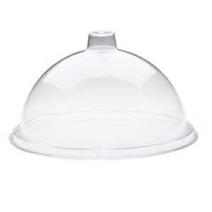 Cover, Sample/Pastry Tray, 7", 4" High Dome, Clear