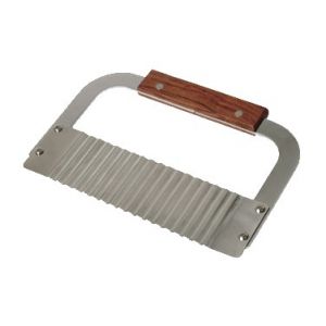 Krinkle Vegetable Cutter, 7¼"x4-13/16", S/S