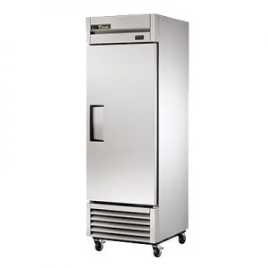 Freezer, 27", 1x Solid Door, 23ft³, Stainless Steel