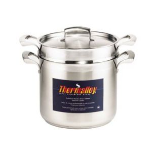 Double Boiler, 20qt, 3pc, Stainless Steel