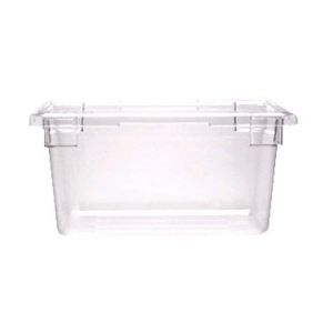 Food Storage Container,12"x18"x9", 4¾gal, PC, CL