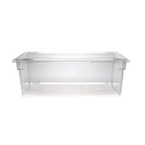 Food Storage Container, 18"x26"x9", 13gal, PC, CL