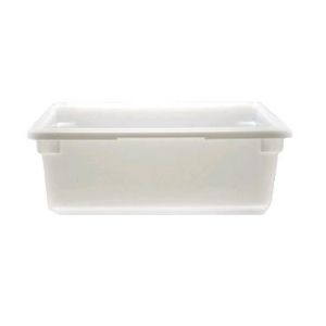 Food Storage Container, 18"x26"x9", 13gal, PE, WH
