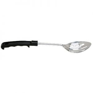 Spoon, Basting, 11", Slotted, Stainless Steel