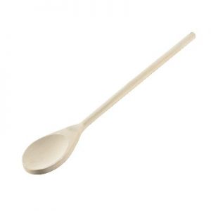 Spoon, 16", Wood, Heavy Duty