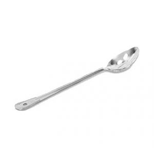 Spoon, 13", Solid, Stainless Steel