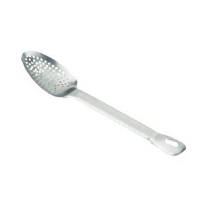 Basting Spoon, Perforated, 13¼", Heavy Duty, Stainless Steel