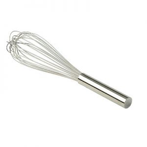 Piano Whip, 10", Wire, Stainless Steel