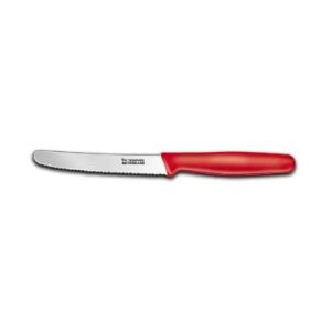 Knife, Tomato, 4½", Serrated, Red