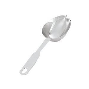 Measuring Scoop, ⅓ Cup, Oval, Heavy Duty, Stainless Steel