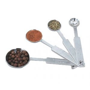 Measuring Spoon Set, 4pc, Stainless Steel