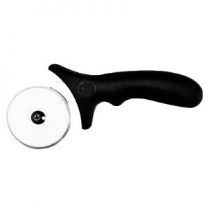 Pizza Cutter, 4® Stainless Steel Blade, Black Handle