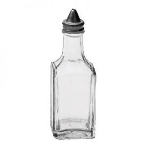 Vinegar Dispenser, 5oz, Glass Jar, S/S Top