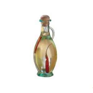 Olive Oil Bottle, 8oz, Green Glass, Tuscany™