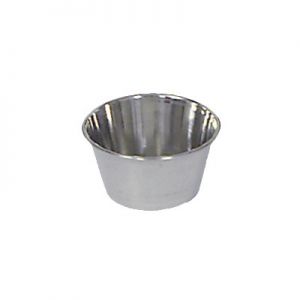 Sauce Cup, 2½oz, Stainless Steel