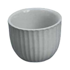 Custard Cup, 5oz, Round, Ceramic, White