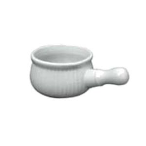 Bowl, Onion Soup, 10oz, 4¼", Ceramic, White