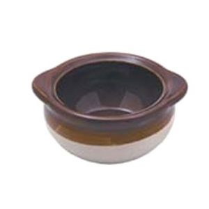 Bowl, Onion Soup, 10oz, 4½", Ceramic, Brown