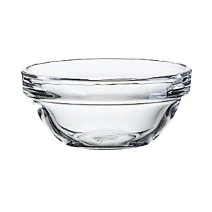 Bowl, 2oz, 2¾" Round, Stackable, Glass