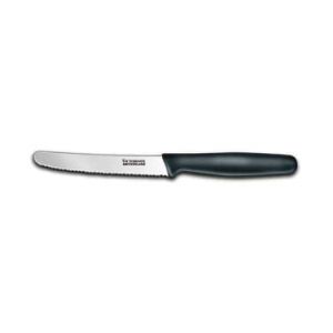 Knife, Steak, 4½", Round Tip, Wavy Edge, Black