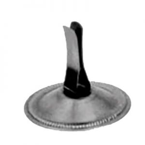 Menu Clip, 2½" Gadroon Base, Stainless Steel Clip