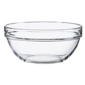 Bowl, 64oz, Stackable, Glass