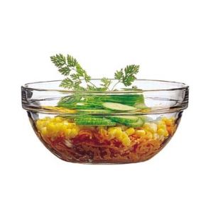 Bowl, 39oz, Stackable, Glass