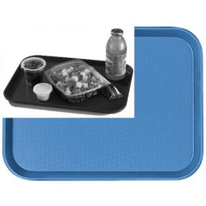 Tray, Fast Food, 12"x16", Blue
