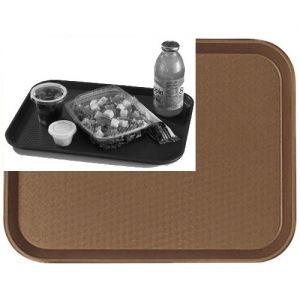 Tray, Fast Food, 12"x16", Brown