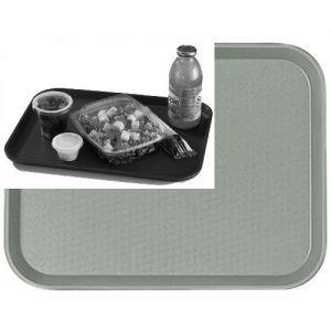 Tray, Fast Food, 12"x16", Gray