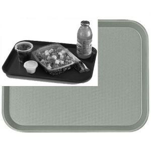 Tray, Fast Food, 14"x18", Grey