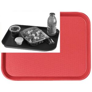 Tray, Fast Food, 14"x18", Red