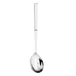 Spoon, Salad, 11¾", Slotted, Stainless Steel