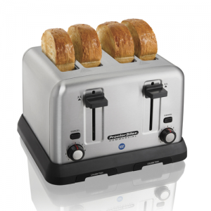 Toaster, Pop-Up, 4-Slot, Smart Bagel Function