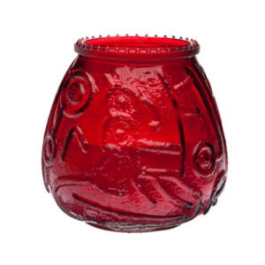 Venetian Candle, Red, 12/case