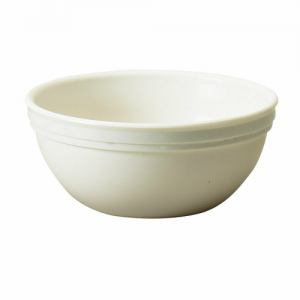 Bowl, Nappie, 15.3oz, Polycarbonate, White