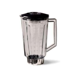 Blender Jug, 44oz, Polycarbonate, with Cutting Assembly