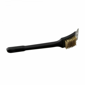 Grill/BBQ Brush, 12", with Brass Wire Bristles