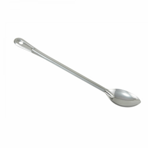 Basting Spoon, 18", Solid, Stainless Steel