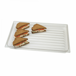 Display Tray, 12"x20", Polycarbonate, Clear