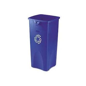 Recycling Container, 23gal, Blue