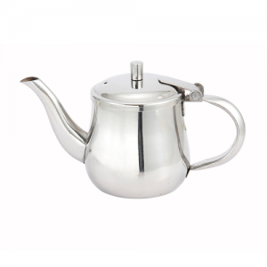 Teapot, 10oz, Gooseneck, S/S