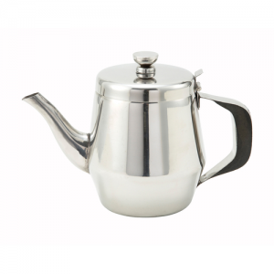 Teapot, 32oz, Gooseneck, Stainless Steel